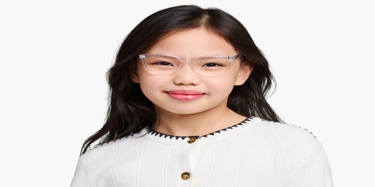 Warby Parker Percey Junior Rectangle Kids Glasses