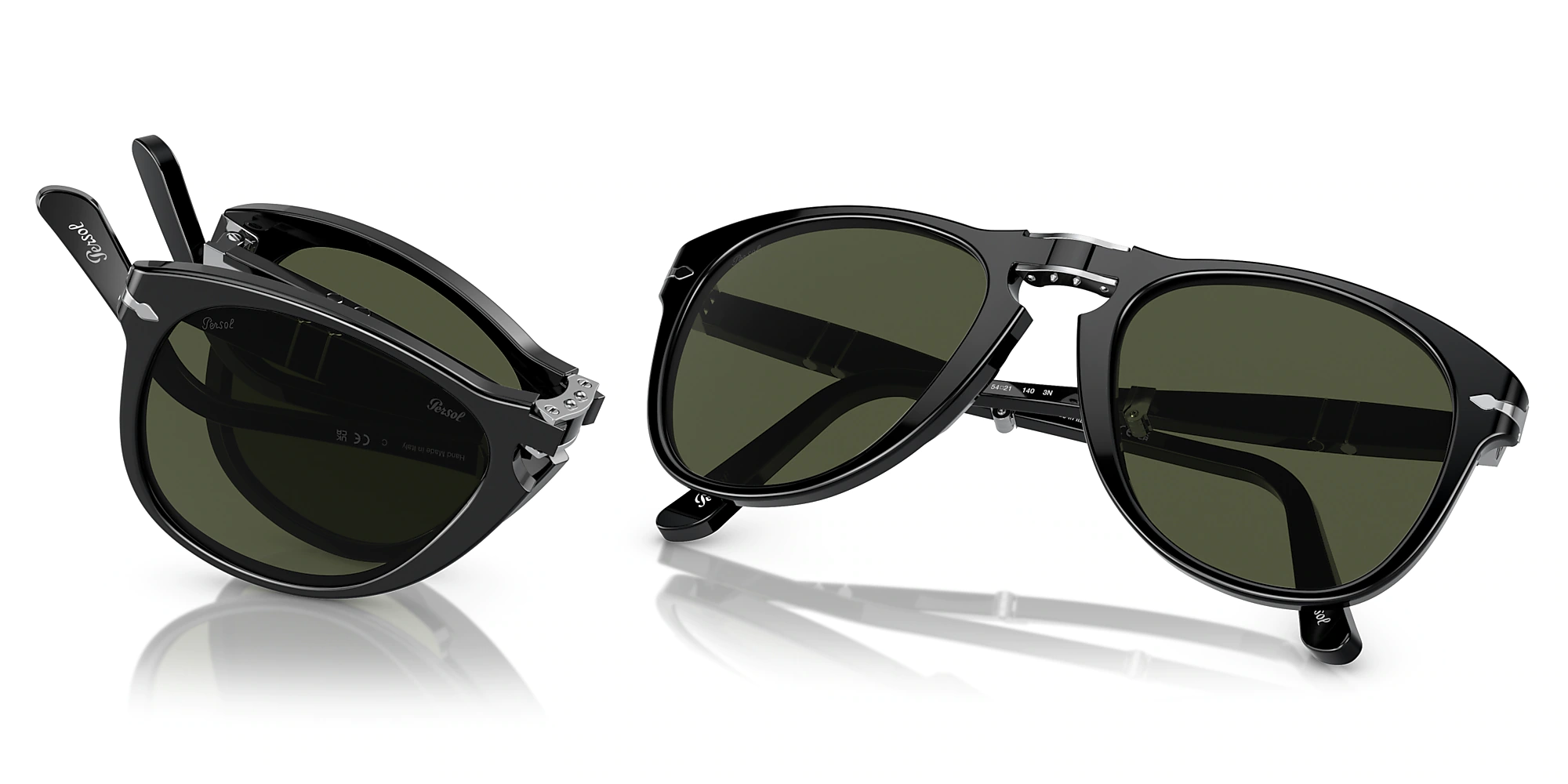 Persol PO0714 Folding Aviator Sunglasses