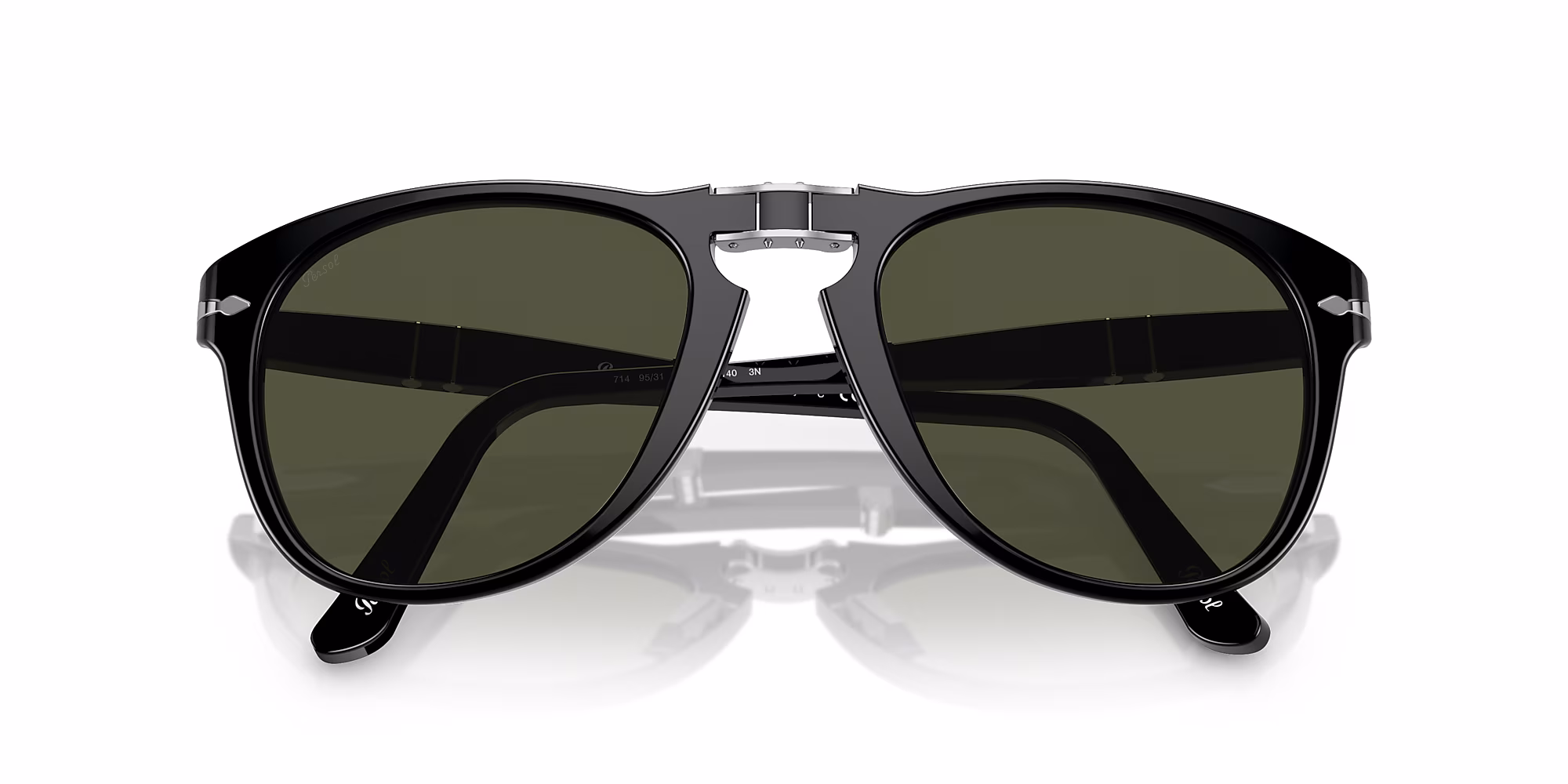 Persol PO0714 Folding Aviator Sunglasses