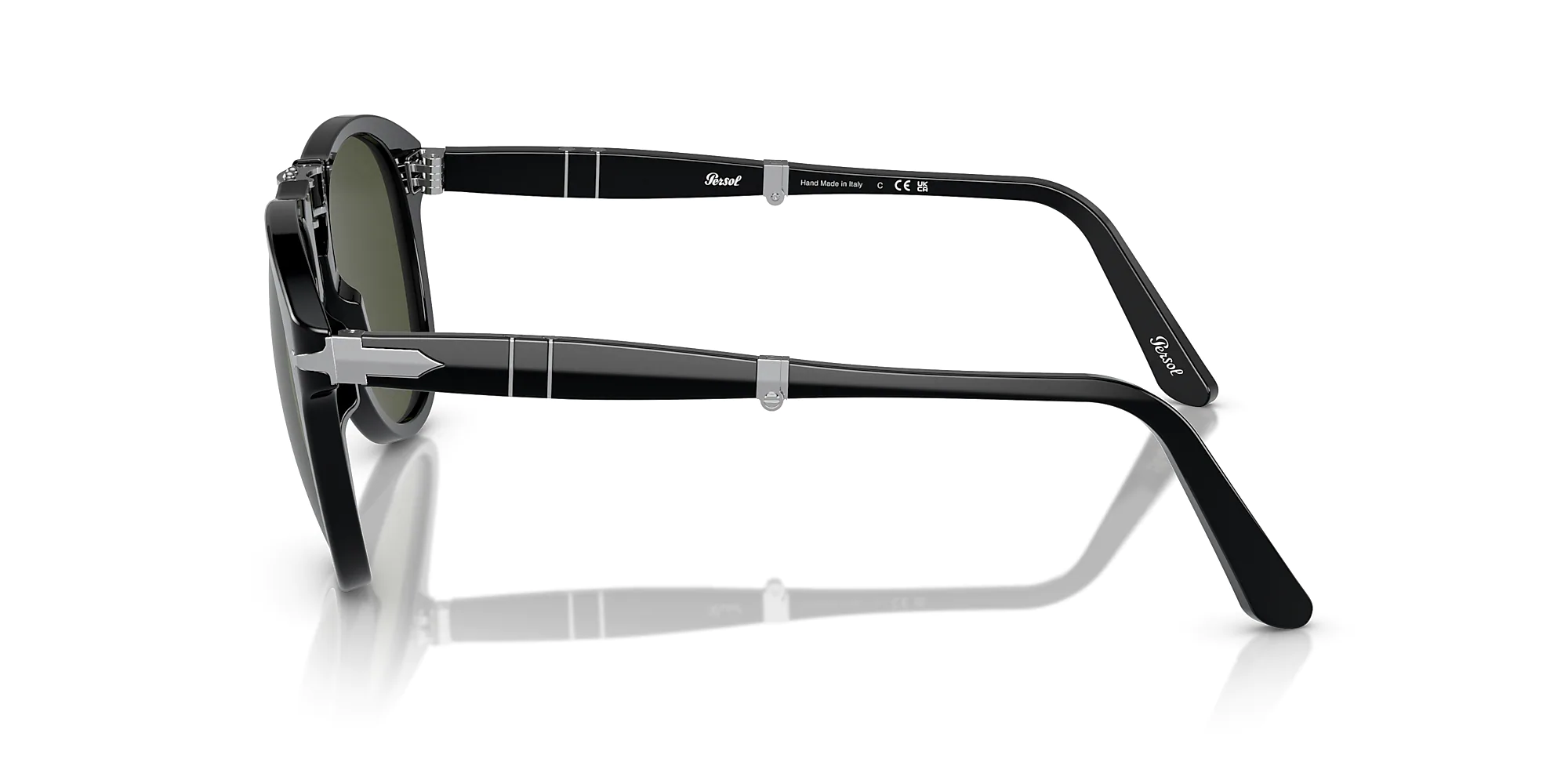 Persol PO0714 Folding Aviator Sunglasses